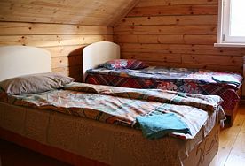 Коттедж с 5 комнатами с красивым видом из окна, База отдыха Волжанка, Калининский район