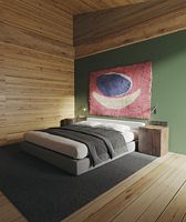 Двухместный номер Standard с балконом и с красивым видом из окна двуспальная кровать, Шале Sami Mta, Местиа