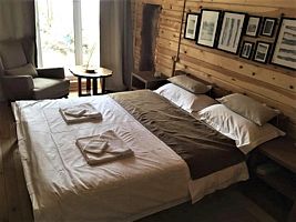 Двухместный номер Стандарт двуспальная кровать, Кемпинг Cedar Grass Белое Море, Умба