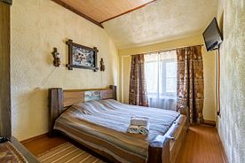 Двухместный номер Standard с красивым видом из окна двуспальная кровать, База отдыха Проховское подворье, деревня Прохово