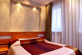 Двухместный номер Standard с видом на внутреннюю территорию двуспальная кровать, Эко-комплекс Кантри Хоум, д. Стёпаново