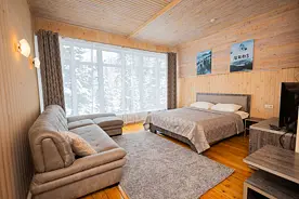 Двухместный VIP-номер «BackCountry» Номера: №12, №16, База отдыха Ергаки, поселок Оленья Речка