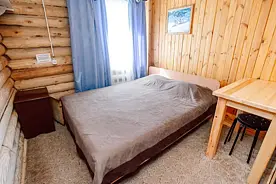 Двухместный номер Эконом в корпусе №2 Номера: №1, №3, База отдыха Ергаки, поселок Оленья Речка