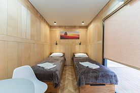 Двухместный номер Standard 2 отдельные кровати, Глэмпинг Аистово, поселок Аистово