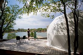 Коттедж, Глэмпинг Аистово, поселок Аистово