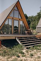 Апартаменты с красивым видом из окна, База отдыха Серёжкино, станица Ярославская