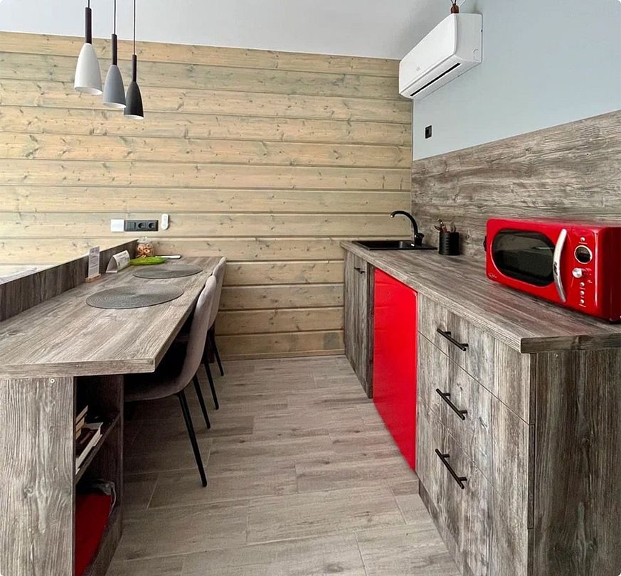 Глэмпинг 2-местный 1-комнатный (мини-дом)