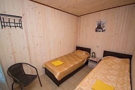 Двухместный номер Economy с балконом 2 отдельные кровати, База отдыха Изумруд, Ростов-на-Дону