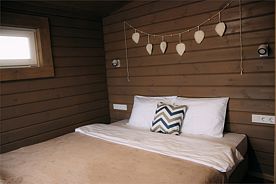 Домик 4-местный с купелью, Глэмпинг Norke Есенинская русь, Пощупово