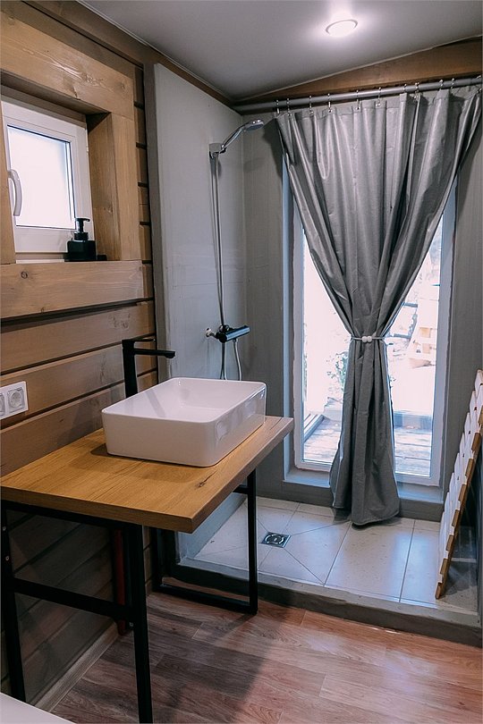 Домик 2-местный 1-комнатный (с купелью)