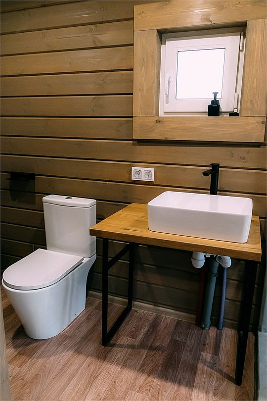 Домик 2-местный 1-комнатный (с купелью)