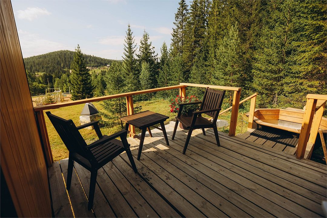 Бунгало 2-местный 2-комнатный №1 (На высоте)