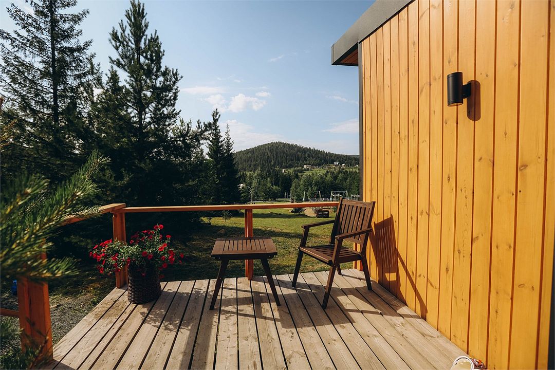 Бунгало 2-местный 2-комнатный №2 (На высоте)