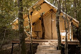 Глемпинг 2-местный Deluxe Family, Глэмпинг Листья, Новодмитриевская