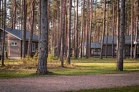 Четырёхместный коттедж c 1 комнатой, Спортивно-туристический комплекс «Раздолье», Псков