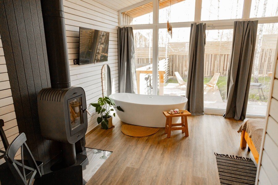 Коттедж 2-местный 1-комнатный (Люкс)