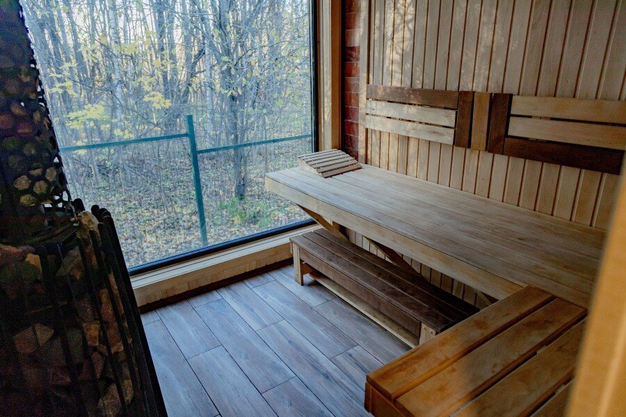 Коттедж 2-местный 1-комнатный (СПА с баней)