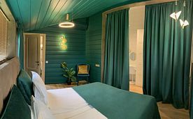 Коттедж Premium с красивым видом из окна, Парк отдыха Мальская долина, Печорский район