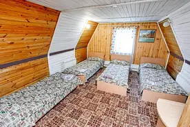 Четырехместный номер Эконом на втором этаже Номера: №3, База отдыха Ергаки, поселок Оленья Речка