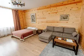 Пятиместный семейный номер «SkyDream» Номера: №12, База отдыха Ергаки, поселок Оленья Речка