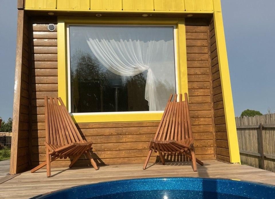 Домик 2-местный Желтый