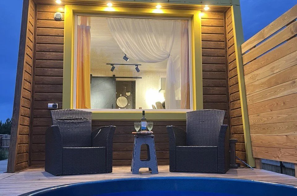 Домик 2-местный Желтый