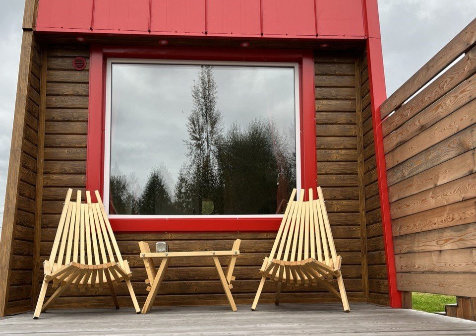 Домик 2-местный Красный