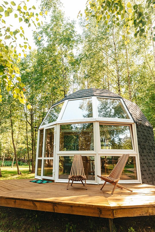 Купольный дом 2-местный 1-комнатный