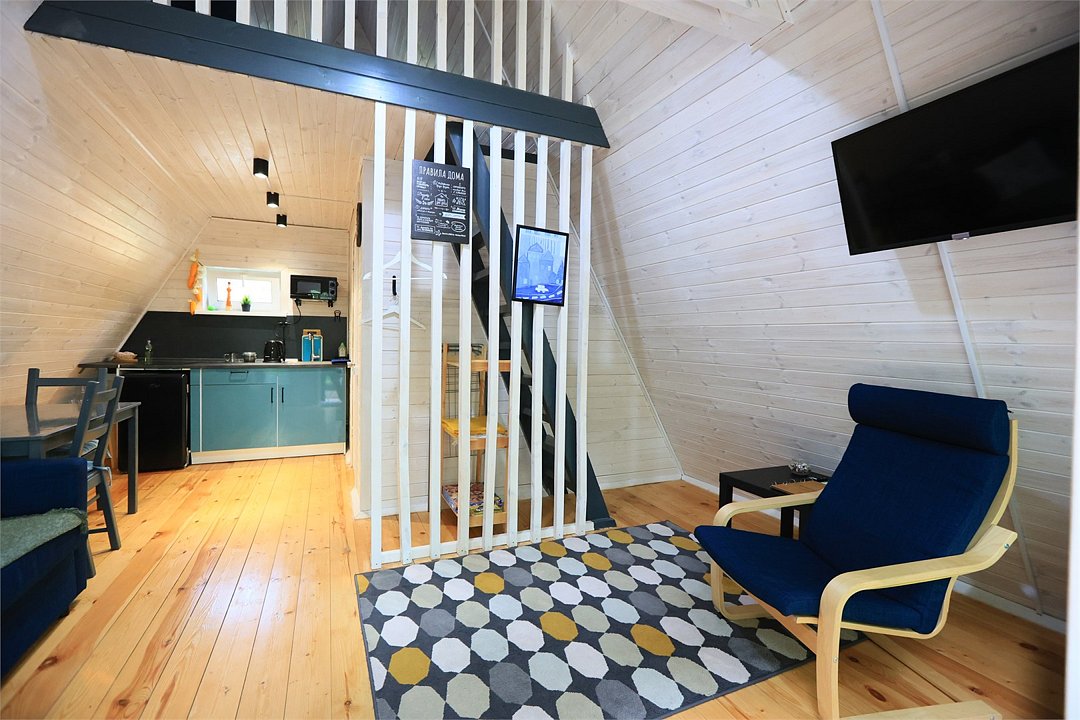 Дом А-фрейм 4-местный 2-комнатный