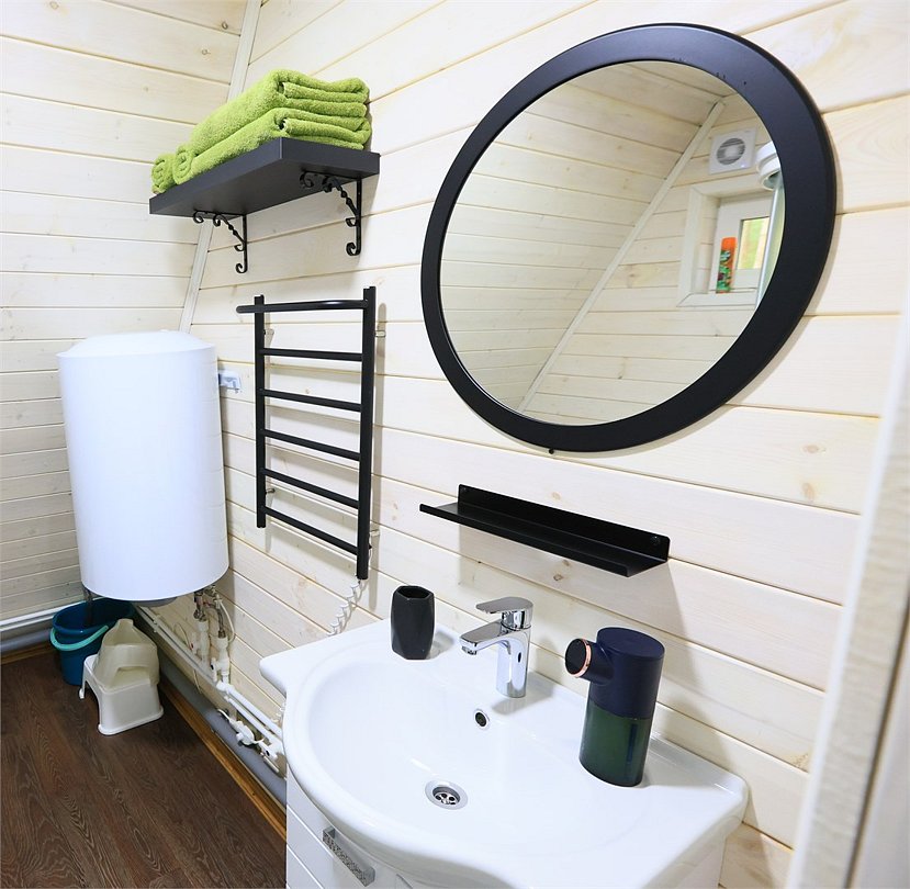 Дом А-фрейм 4-местный 2-комнатный