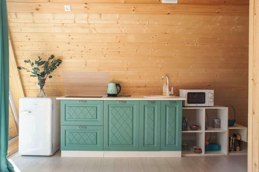 А-фрейм 2-местный 1-комнатный (с баней) | Pine Forest (Шадрино), Московская область