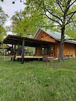 Дом №2 на берегу (без бассейна), Гостевой дом Заимка, Шигонский район (Муранский бор)