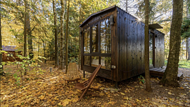 Двухместный номер Comfort с красивым видом из окна двуспальная кровать, Глэмпинг Дурыкино, Солнечногорск