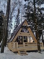 Бунгало с балконом и с красивым видом из окна, Глэмпинг Дурыкино, Солнечногорск