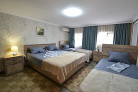 Семейный люкс с балконом, Гостевой дом Сказка инн, Голубицкая