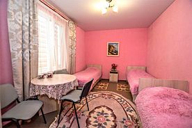 Трёхместный номер Standard с балконом, Гостевой дом Магнолия, Голубицкая