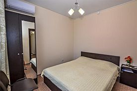 Двухместный люкс с 2 комнатами 2 отдельные кровати, Гостевой дом Магнолия, Голубицкая