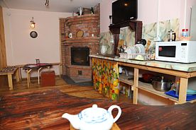 Четырёхместный люкс с балконом и с красивым видом из окна, База отдыха Урочище Машуково, Ленино