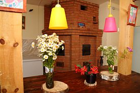 Шестиместный коттедж с балконом и с красивым видом из окна, База отдыха Урочище Машуково, Ленино