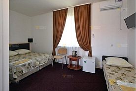 Двухместный номер Standard 2 отдельные кровати, База отдыха Серебристый лог, Голубицкая