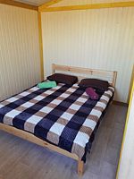 Двухместный номер Superior с красивым видом из окна двуспальная кровать, Глэмпинг Черный Остров, Южно-Курильск