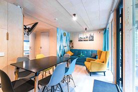 Коттедж O-frame Large с 2 комнатами, База отдыха ELKI Glebychevo, Глебычево