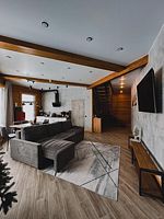 Четырёхместное шале Premium 2 отдельные кровати, База отдыха Chamonix-Mont-Blanc, Шерегеш