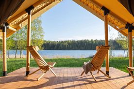 Эко Лодж у озера, База отдыха Это Жизнь, Куянсуо