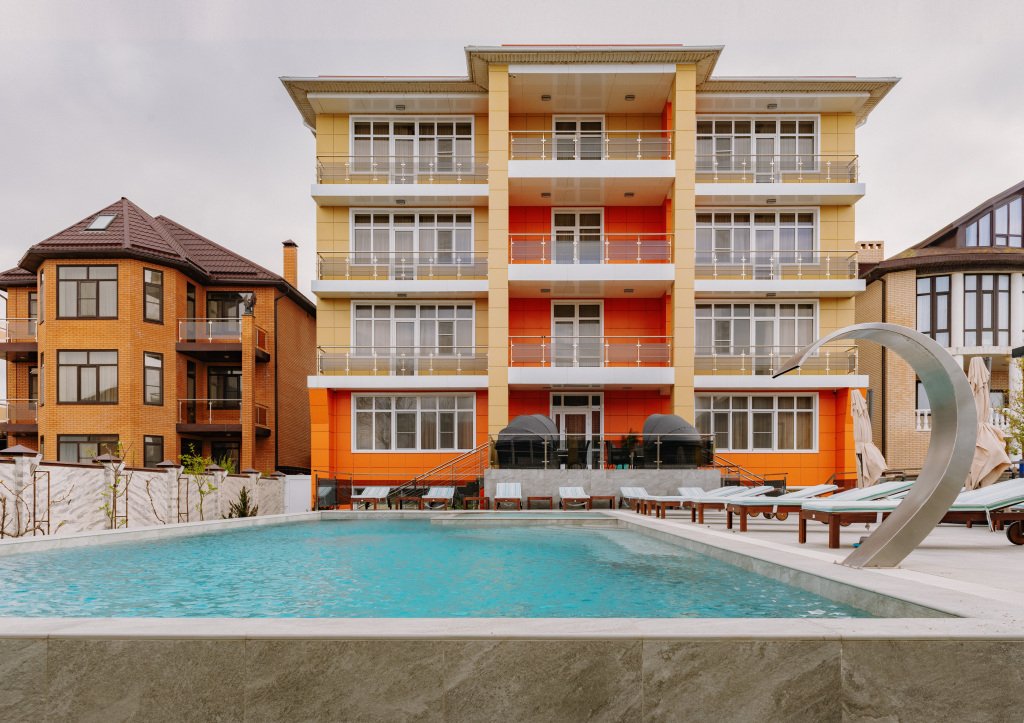 Отель Orange Sun, Краснодарский край, Пересыпь Темрюк Голубицкая Темрюкский район Пересыпь поселок За Родину Кучугуры