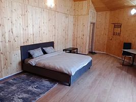 Двухместный номер Standard с видом на горы двуспальная кровать, База отдыха ПАРК-ОТЕЛЬ Дегуако, Майкопский