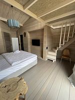 Номер Deluxe с балконом и с красивым видом из окна, База отдыха ГЭСЭР, Ольхонский район