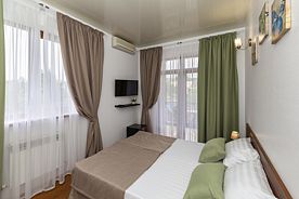 Стандарт двухместный семейный без балкона, Гостевой дом Южный, Дивноморское