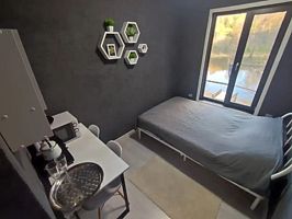 Двухместный номер Standard с красивым видом из окна 2 отдельные кровати, Турбаза Idris Travel, Идрисово