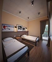 Двухместный номер Standard с балконом и с красивым видом из окна 2 отдельные кровати, Zayachya Polyana Recreation center, Логойск